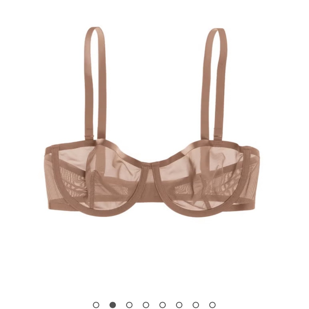 CUUP taupe balconette bra